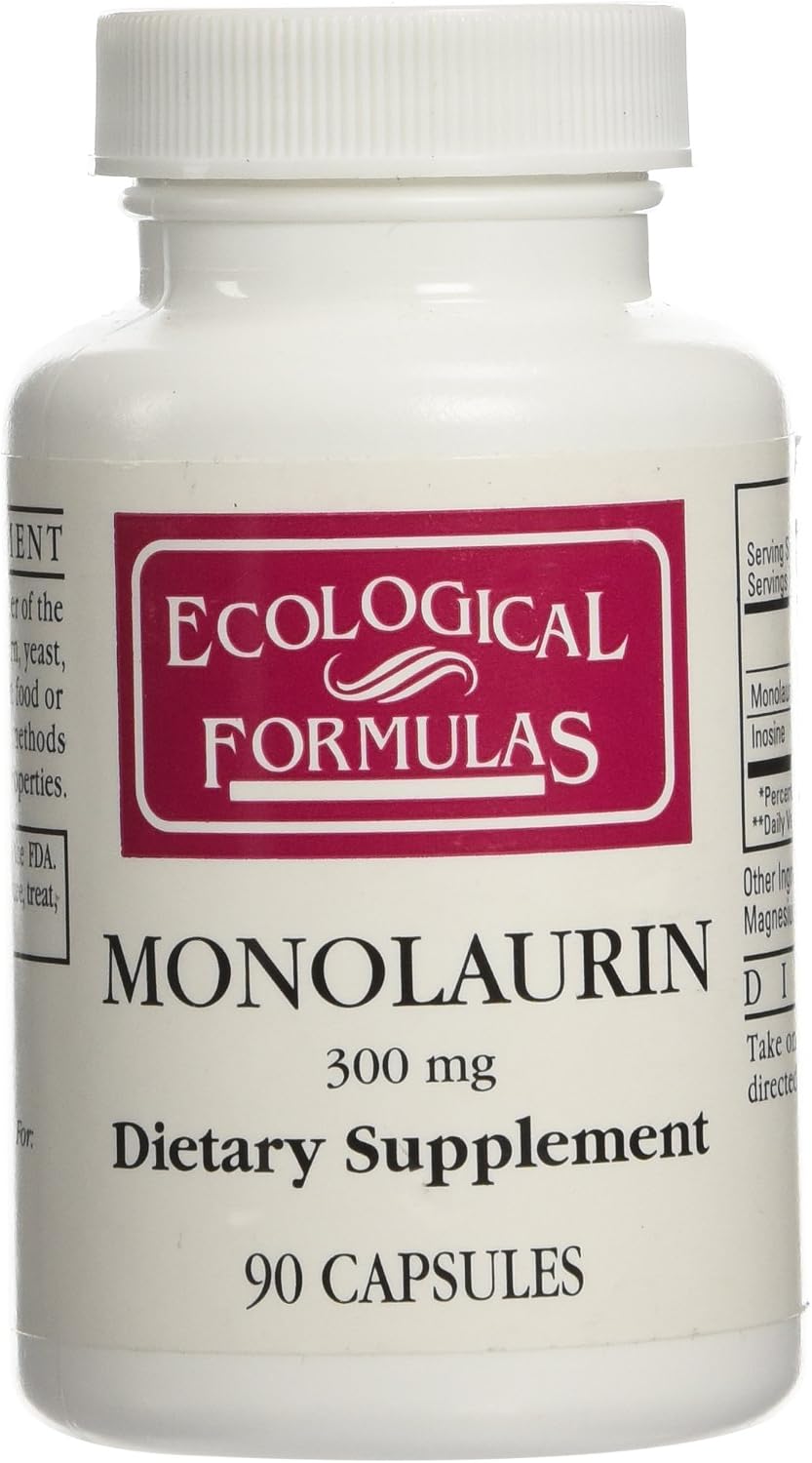 Monolaurina 90 Cápsulas - Ecological Formulas