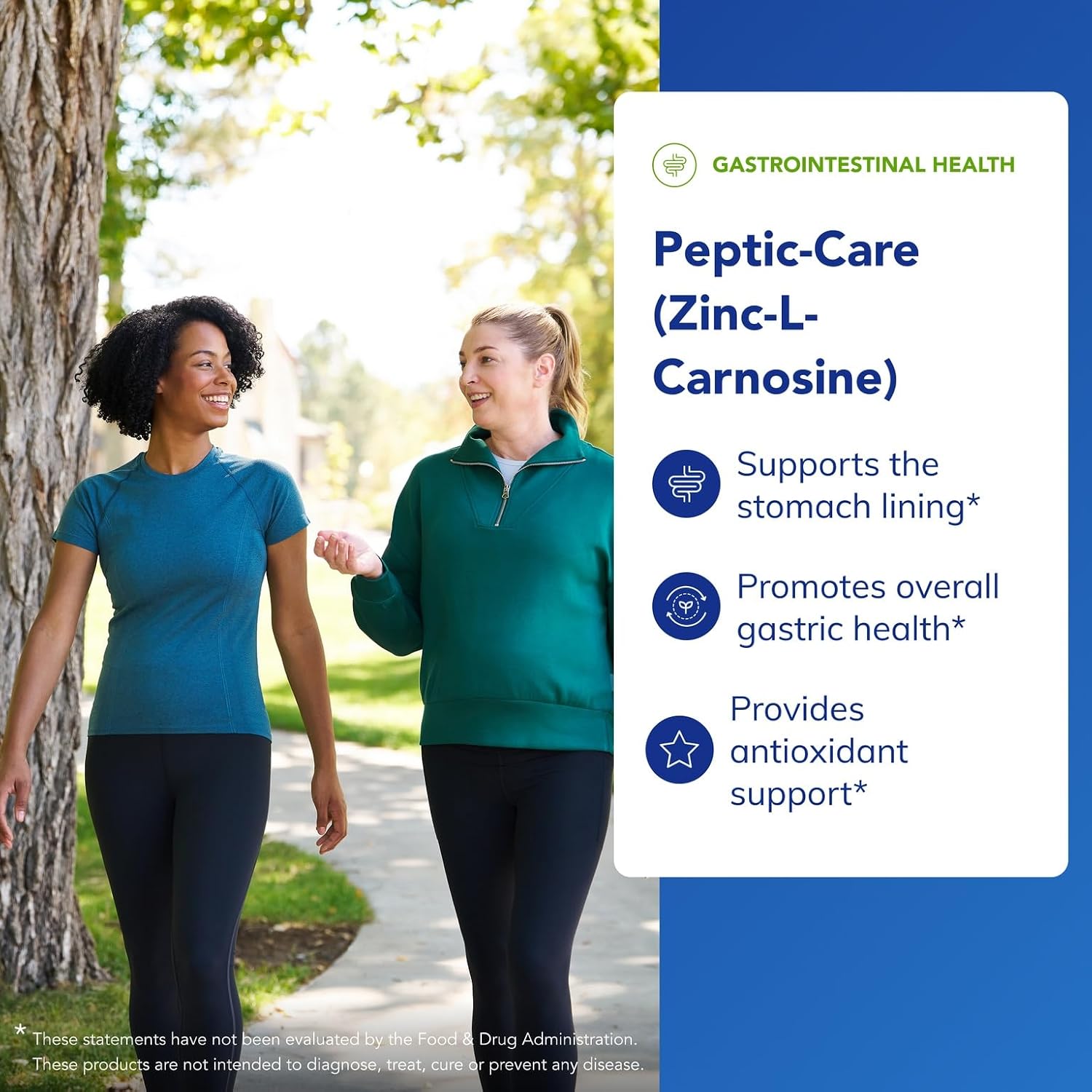 Pure Encapsulations Peptic-Care - Zinc-L-Carnosina - 60 Cápsulas