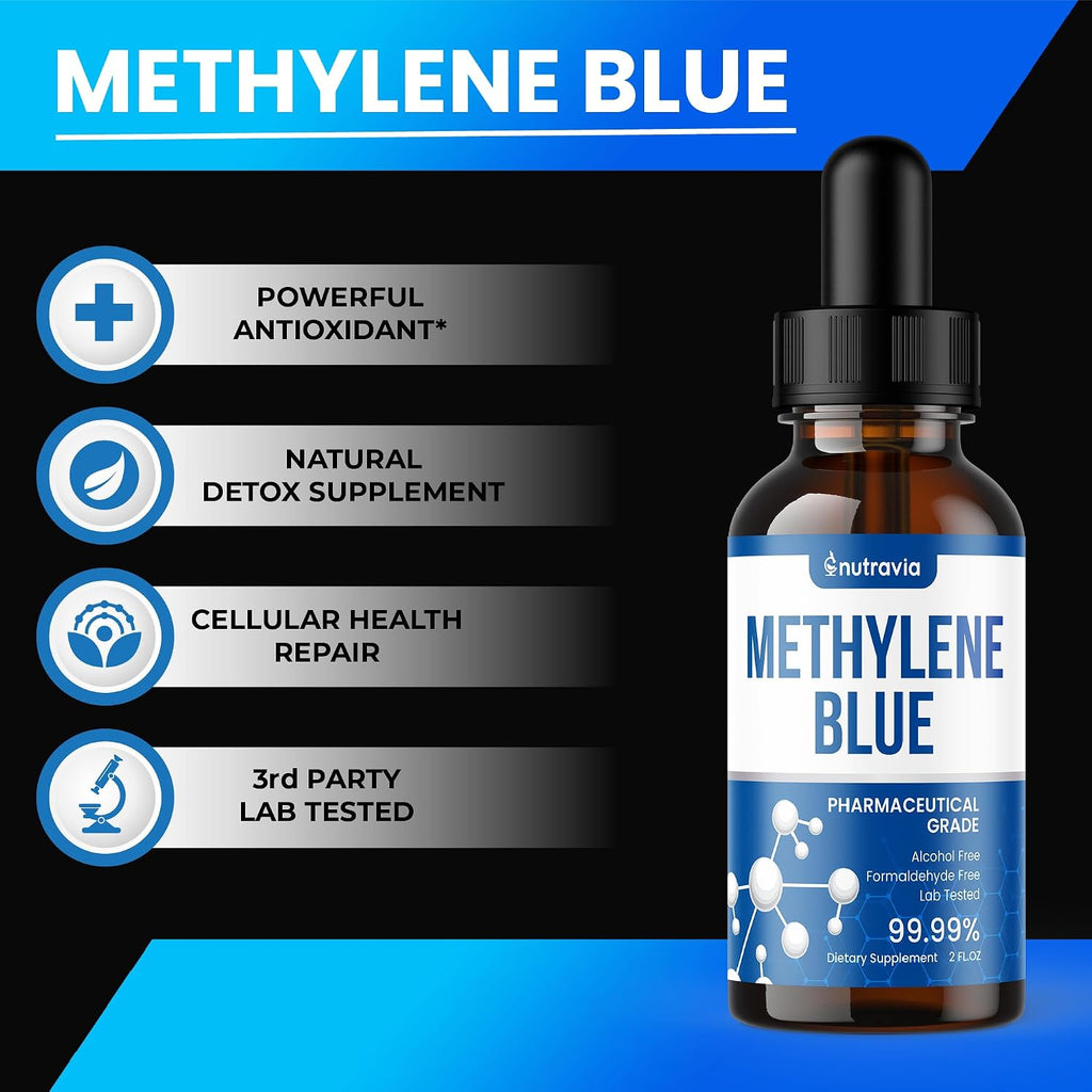 Azul de Metileno (Methylene Blue) Grado USP - 60ml