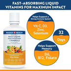 Passion 4 Life Multivitamínico Líquido Diario + Minerales - Más de 100 Ingredientes Premium para Toda la Familia