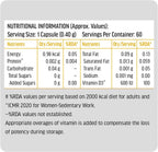 Vitamina D3 (600 IU) - 60 Cápsulas con Aceite de Girasol
