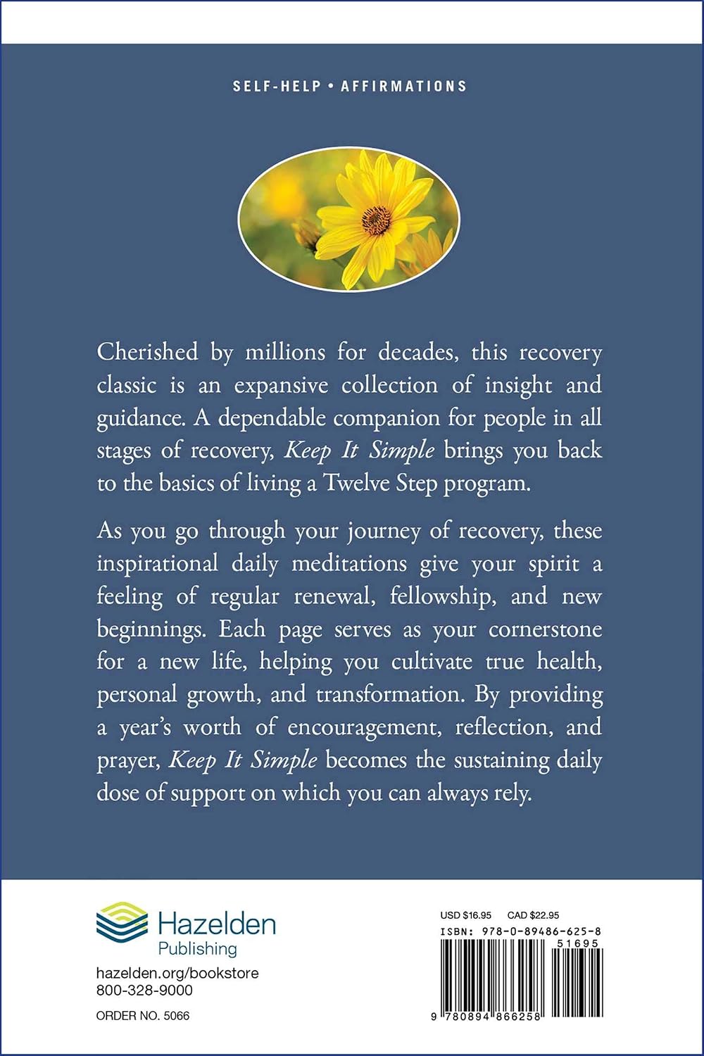 Sencillez: Meditaciones diarias para el comienzo y la renovación de los Doce Pasos (Meditaciones Hazelden)