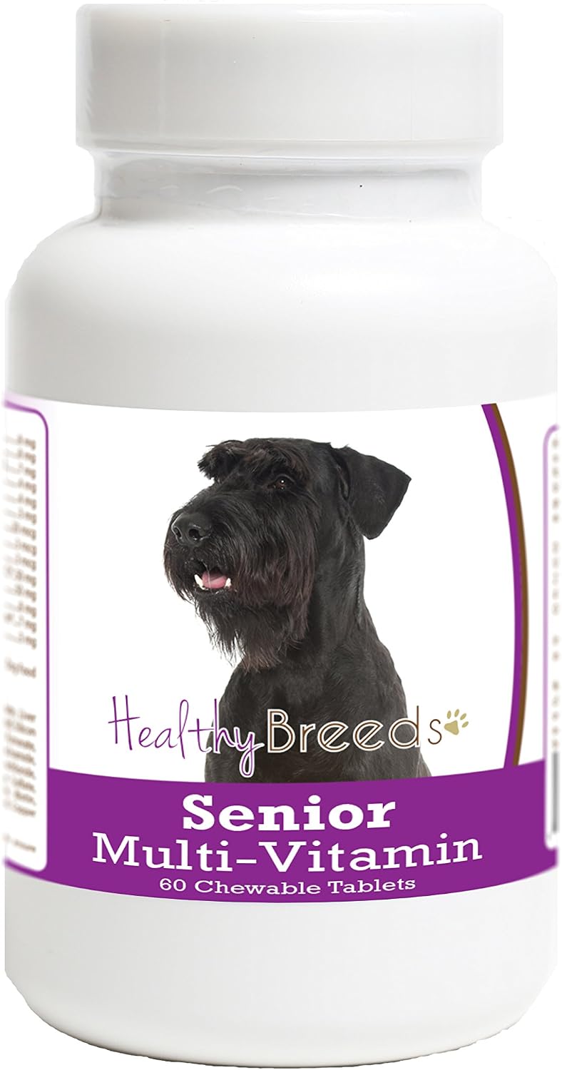Healthy Breeds Multivitamínico para Perros Senior Giant Schnauzer 60 Comprimidos