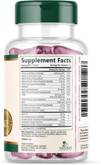 Nature's Nutrition - Biotina 5000 mcg con Colágeno y Ácido Hialurónico para Cabello, Piel y Uñas - 120 Cápsulas Blandas