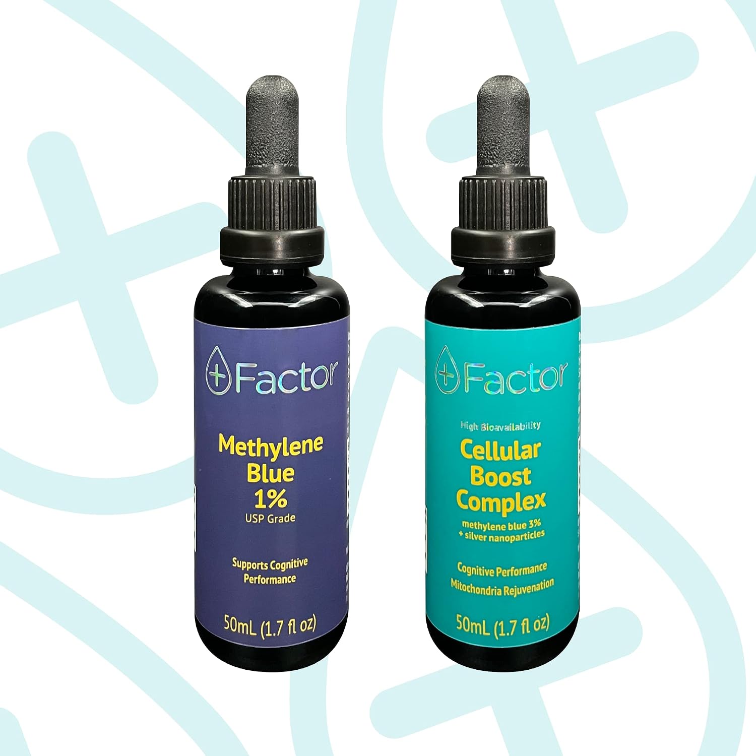 Plus Factor Cellular Boost Complex - 3% Methylene Blue & Silver Nano Particles - 50 ml