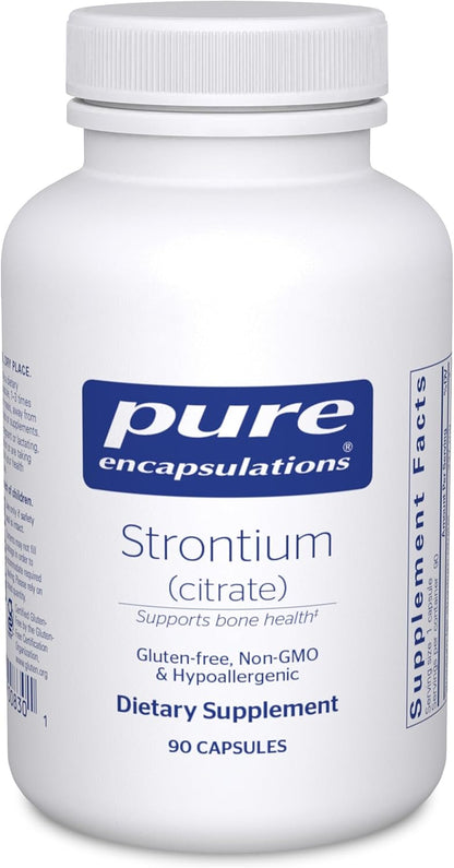 Pure Encapsulations Estroncio (Citrato) | – Puede contribuir a la salud de las vértebras y la cadera.* – Image 8