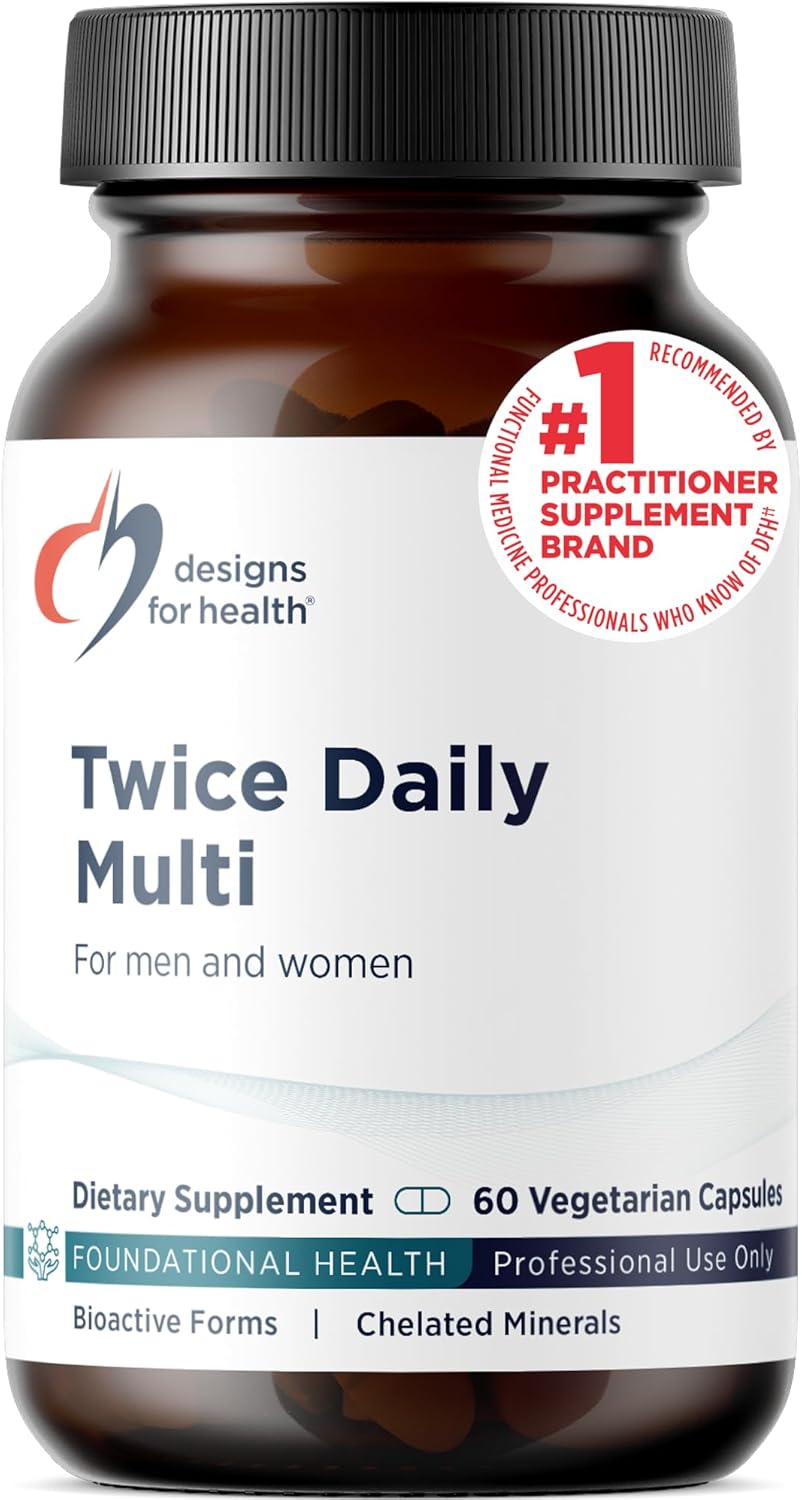 Multivitamínico Metilado para Mujeres y Hombres - Sin Hierro - 60 Cápsulas | Designs for Health