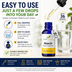 Herb-Science Vitamina B3 (Niacina) Líquida - 30 ml (36 Dosis)
