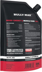 Bully Max 3-en-1 Líquido Constructor Muscular para Perros y Cachorros - Vitaminas y Suplementos Caninos