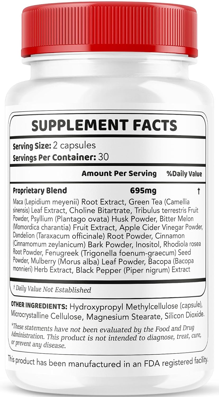 GlucoGuard Cápsulas – Complemento Nutricional, 30 Cápsulas