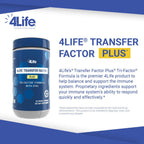 4Life Transfer Factor Plus Zinc – Apoyo Inmunológico con Hongos, 60 Cápsulas