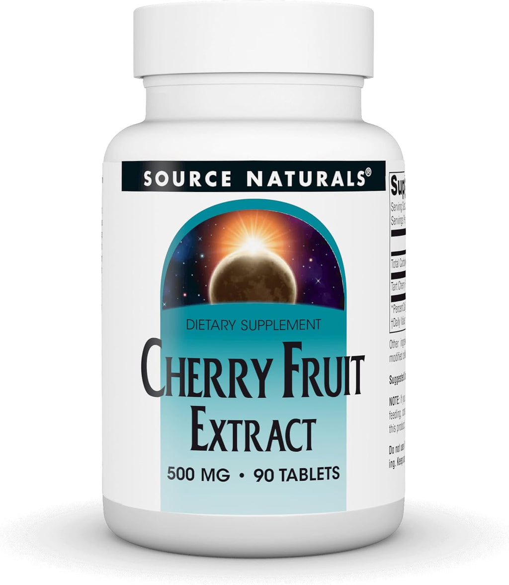 Source Naturals Cherry Extract, 500mg - 90 Vegetarian Tablets