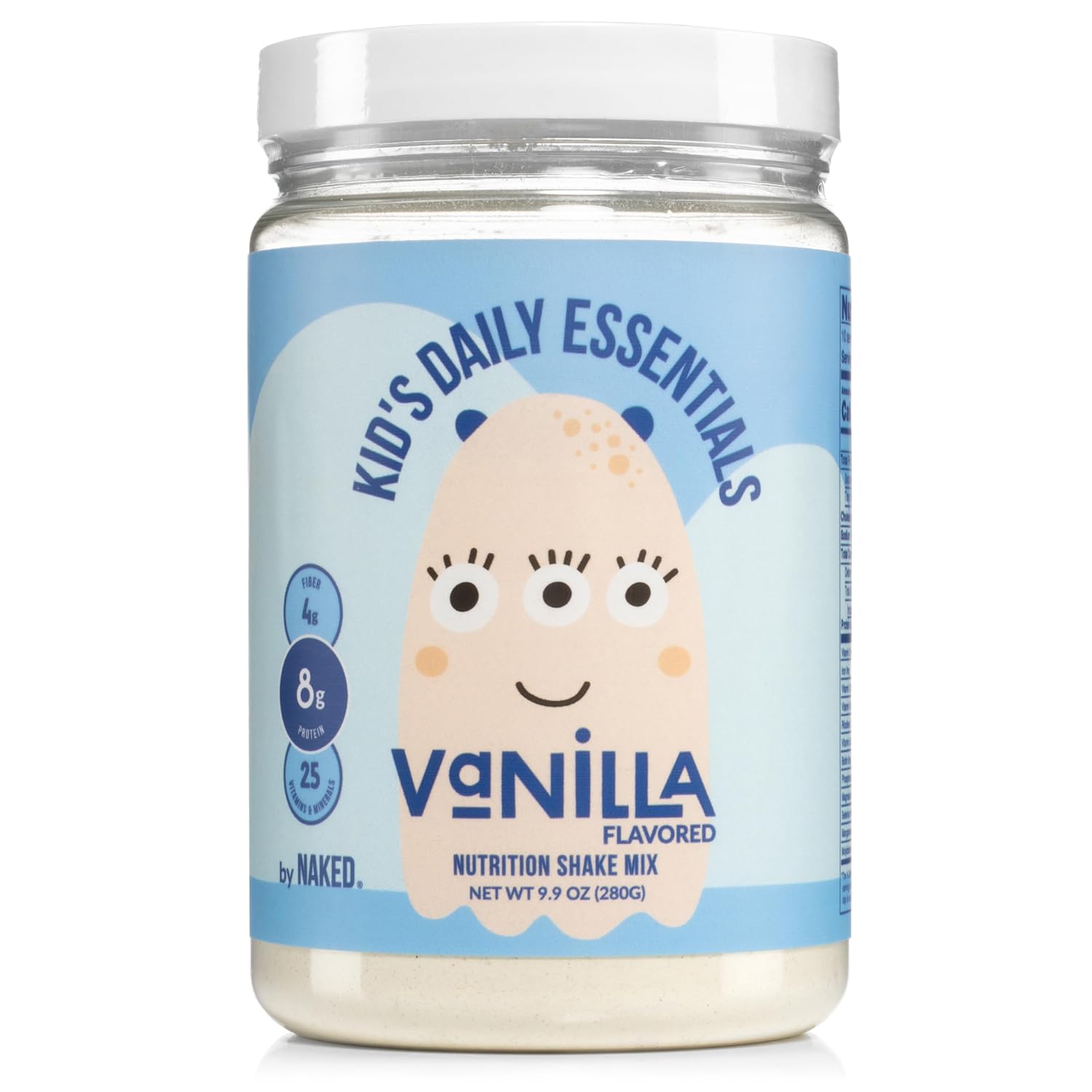 Naked Vanilla Kids Daily Essentials - Batido de Proteínas Orgánico para Niños
