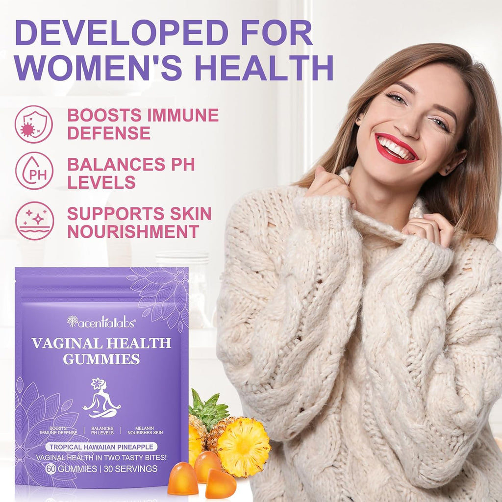 Gomitas Probióticas Vaginales Vital Source - Equilibrio pH Femenino - 60 Gomitas