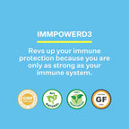American BioSciences ImmpowerD3 AHCC + Vitamina D3, 30 Cápsulas