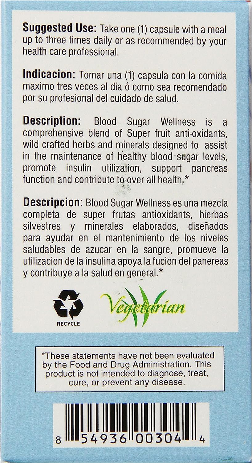 Bio Nutrition Bienestar del Azúcar en la Sangre