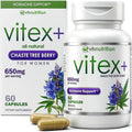 VITEX+ | Complemento de Vitex (Sauzgatillo) para Mujeres | 650mg por Dosis | 60 Cápsulas