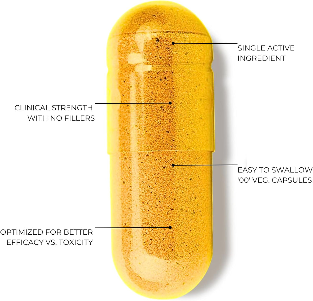 Berberina HCl 97% Pura 500mg - HIMABERB™ - 21 Cápsulas (Trial Pack)