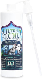 Suplemento Ultra Oil Skin and Coat para perros y gatos (473 ml)