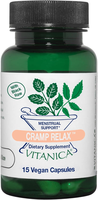 Vitanica Cramp Relax, Apoyo Menstrual, – Vitamina E: Conocida por su papel en la protección de las células frente – Image 4