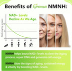 Sublingual NMNH 500mg - 120 Comprimidos - Suplemento de Dihidronicotinamida Mononucleótido
