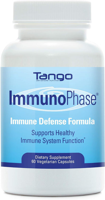 ImmunoPhase - Suplemento de Apoyo Inmunológico Herbal Natural (60 Cápsulas Vegetarianas) – Image 1