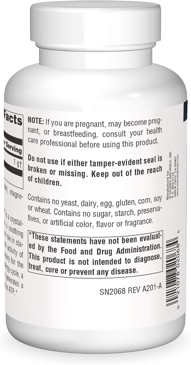 Source Naturals Taurina 1000mg - 120 Cápsulas