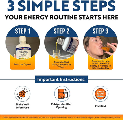 Passion 4 Life Multivitamínico Líquido Diario + Minerales - Más de 100 Ingredientes Premium para Toda la Familia – Image 4
