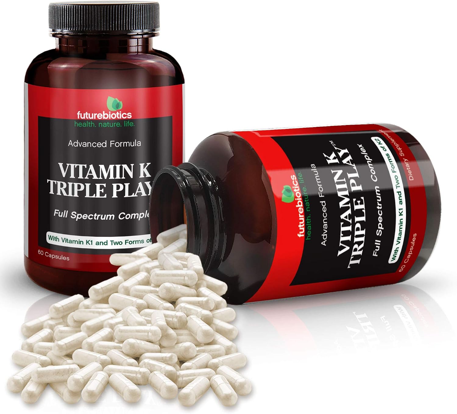 Vitamin K Triple Play Futurebiotics 60 Cápsulas
