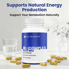 Nutra Wave Super B Complex, Complejo B de Alta Potencia con Colina y Mio-Inositol, 60 Cápsulas
