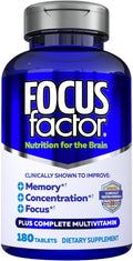 Focus Factor Multivitamínico para el Cerebro – 180 Comprimidos
