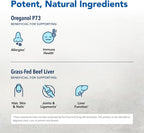 NORTH AMERICAN HERB & SPICE PurelyLiver - 150 Cápsulas - Hígado de Res 100% Alimentado con Pasto de Nueva Zelanda con Vitamina A, B12 y Hierro - 30 Porciones