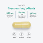 Vitanica NAC-PEA Extra, Vegano, 90 Cápsulas