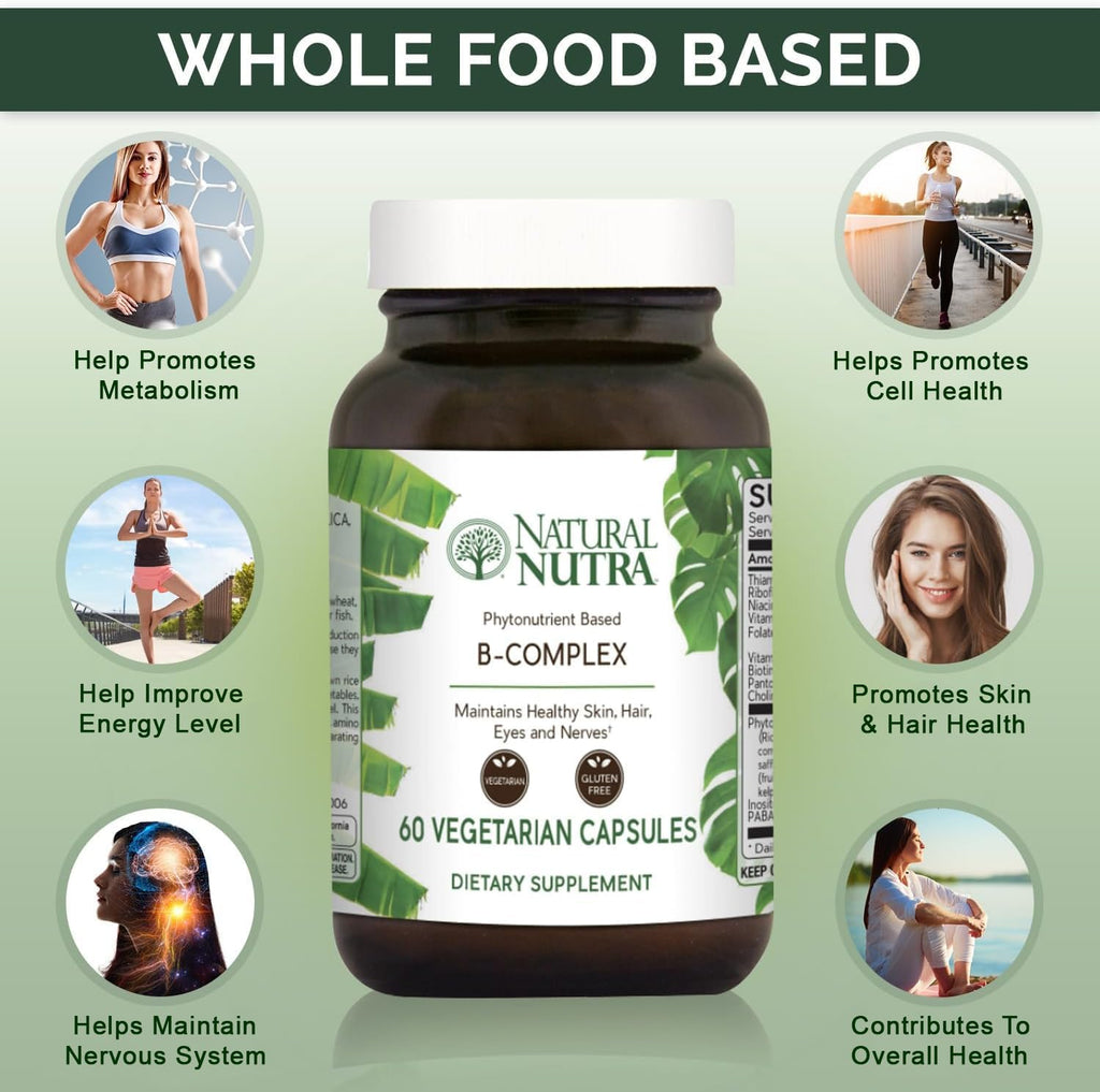 Natural Nutra B-Complex, 60 Vegetarian Capsules