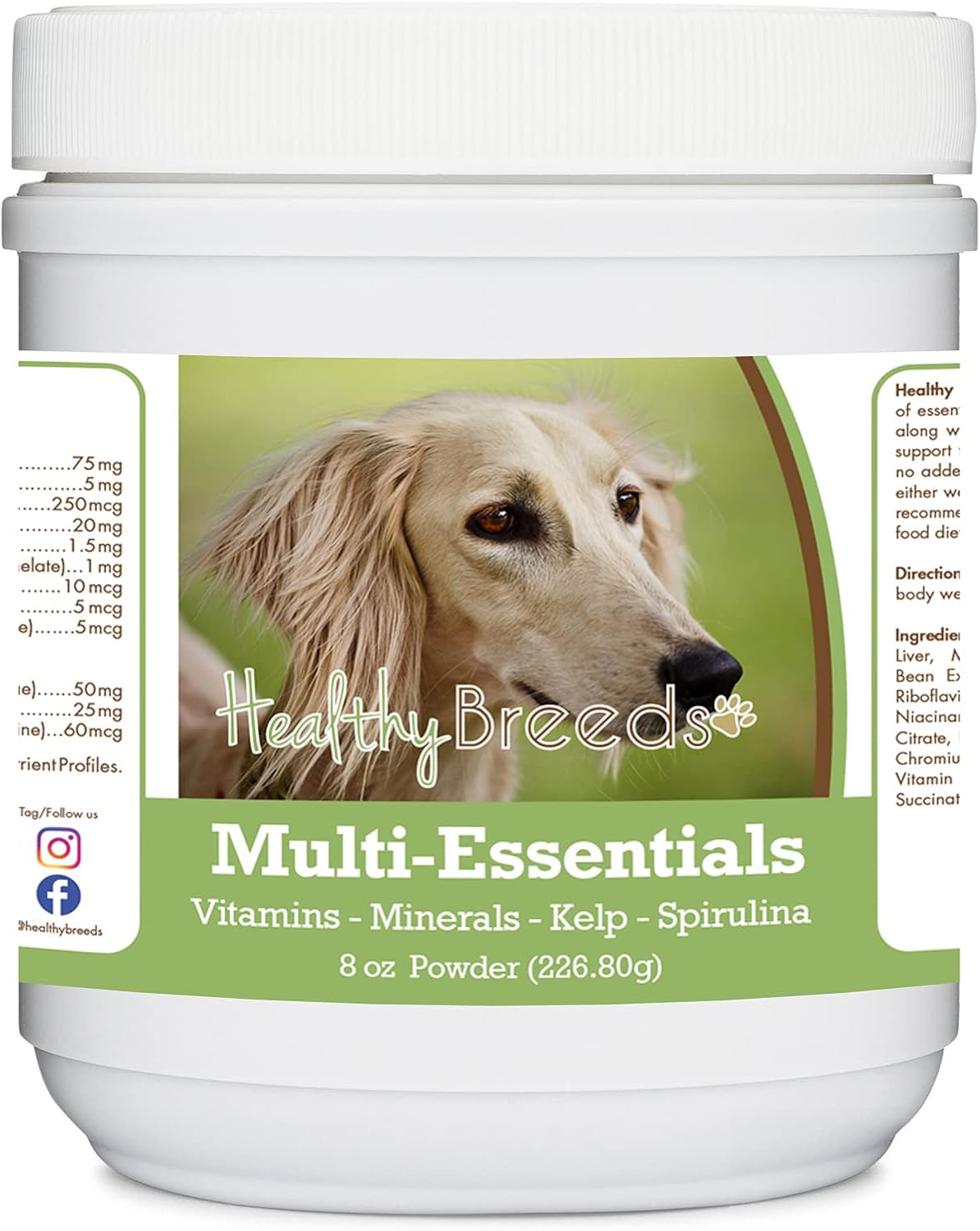 Healthy Breeds Saluki Multi-Essentials Powder for Dogs - 227g