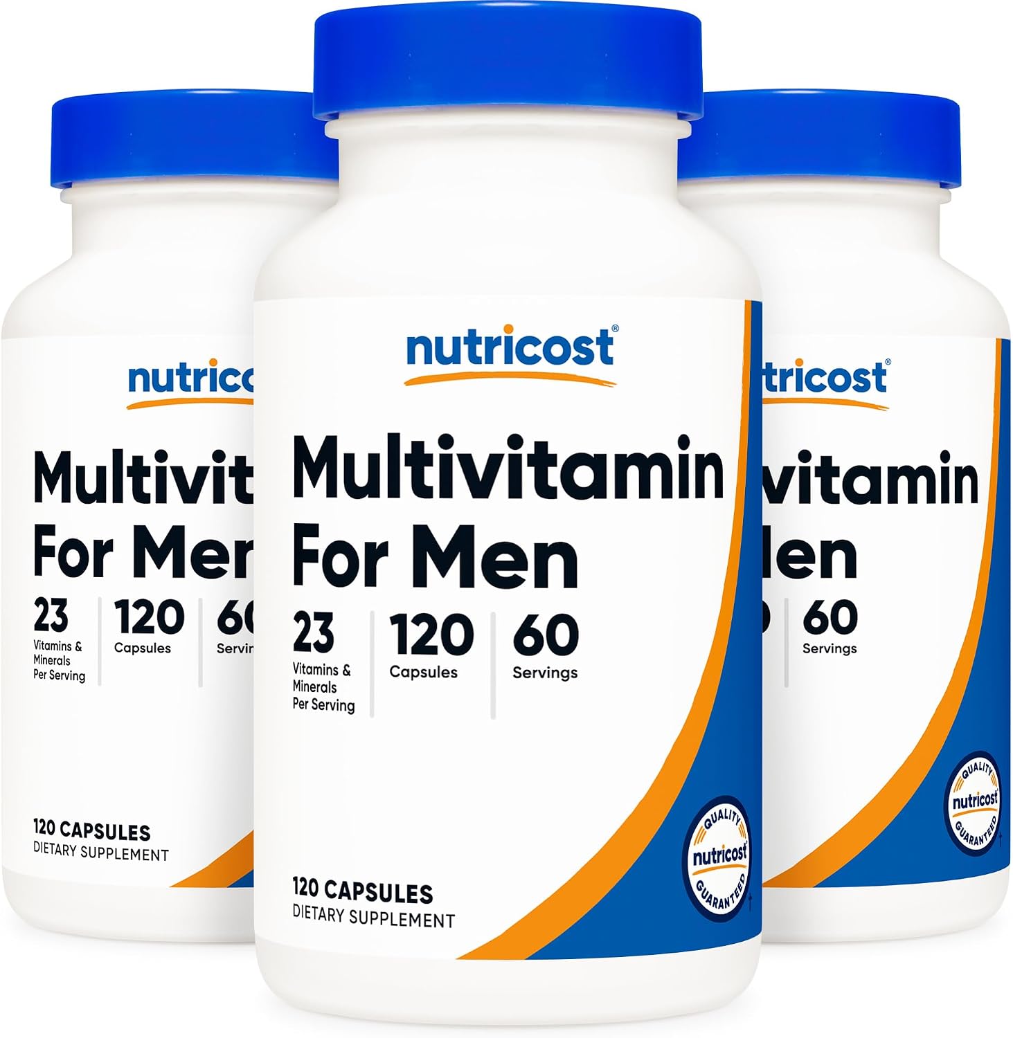 Nutricost Multivitamin for Men - 120 Cápsulas (3 Botellas)