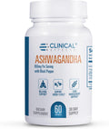 Clinical Effects Ashwagandha con Pimienta Negra - 60 Cápsulas para Vitalidad y Calma