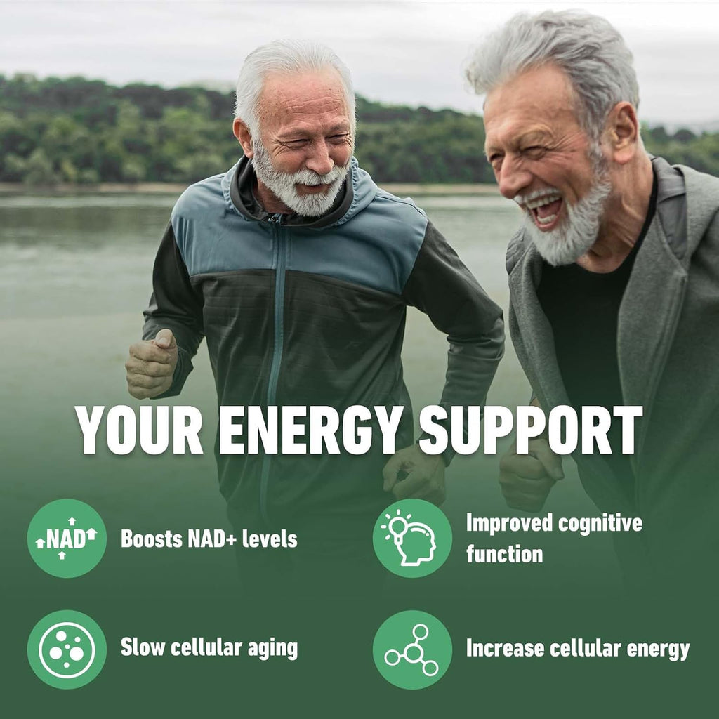 Airboy Nicotinamida Ribósida Liposomal 900 mg con Resveratrol y Quercetina - 320 Cápsulas (4 Envases de 80)