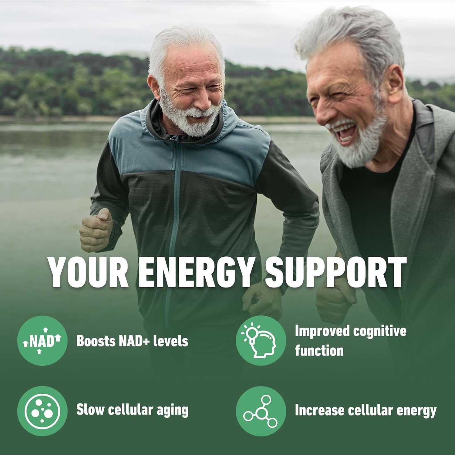 Airboy Nicotinamida Ribósida Liposomal 900 mg con Resveratrol y Quercetina - 320 Cápsulas (4 Envases de 80)