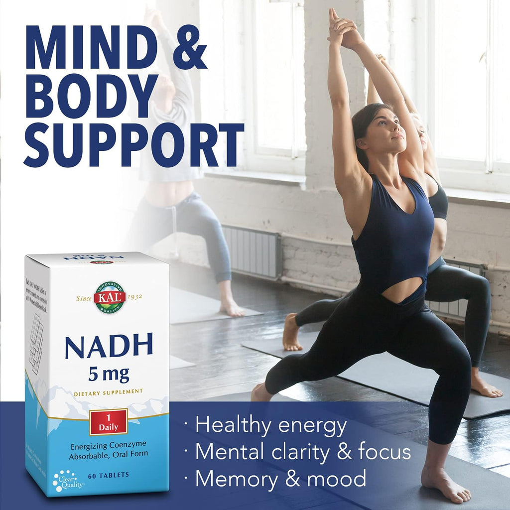KAL NADH 5 mg 60 comprimidos recubiertos