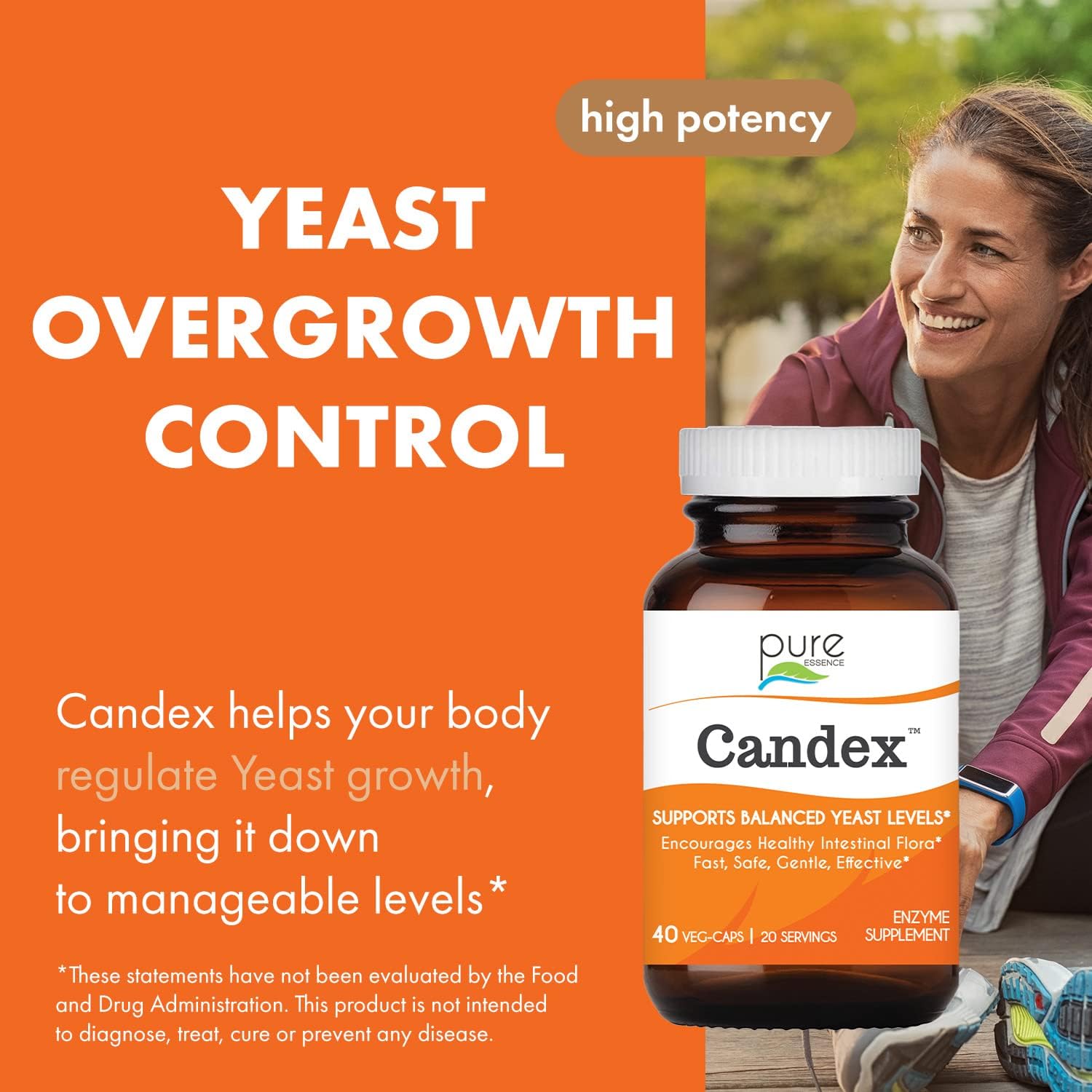 Candex - Suplemento de Enzimas Digestivas para el Equilibrio de la Levadura