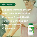 Youngevity Ultimate Vitamina D3 5000 UI con K2 – Suplemento de alta potencia con D3, K2 y Calcio – 60 Cápsulas