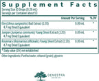Genestra Brands Acn-gen - Suplemento Herbal de Olmo, Enebro y Romero (0.5 fl oz)