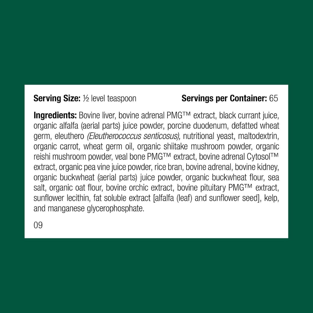 Standard Process Canine Adrenal Support - Suplemento Adrenal para Perros - 100 g