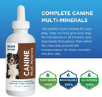 Complete Canine Multi-Minerals | Minerales completos para perros | Contiene ácido húmico y fúlvico | 118 ml
