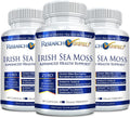Research Verified Irish Sea Moss - Bladderwrack, Burdock, BioPerine - 180 Cápsulas - Vegano