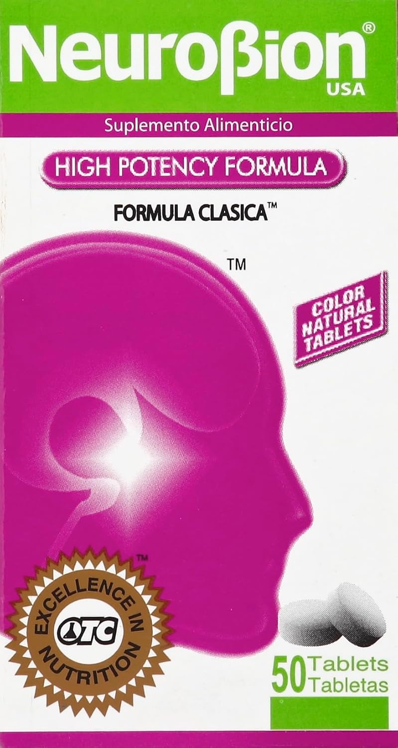 Neurobion Clásico 50 comprimidos, suplemento de vitamina B