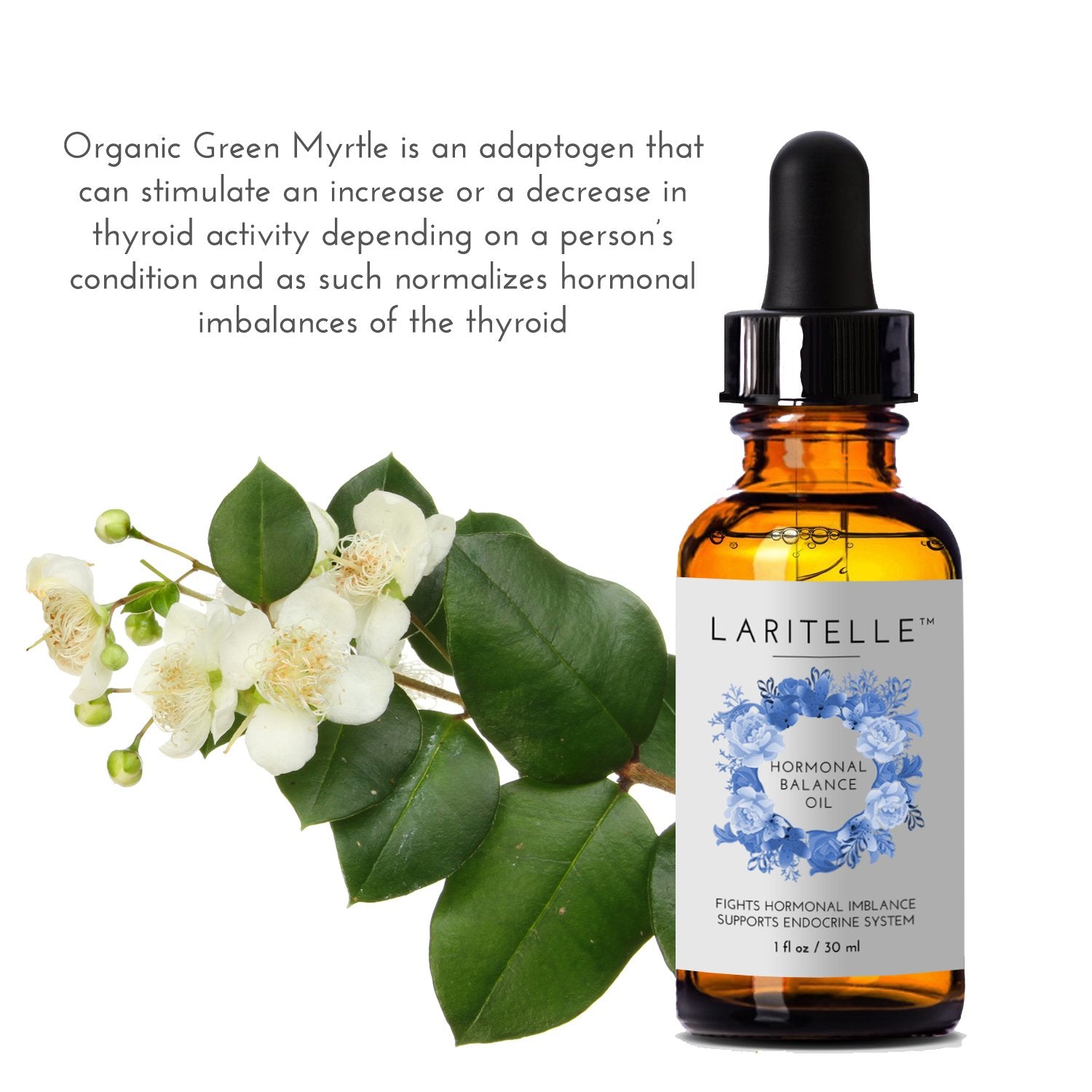 Laritelle Tratamiento Orgánico Equilibrio Hormonal y Tiroideo 30 ml