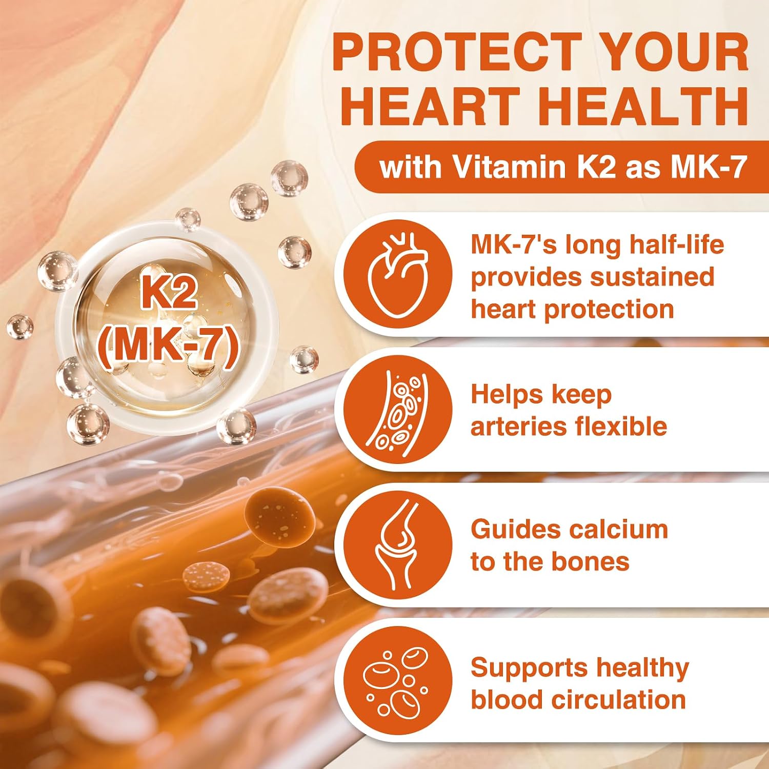 ZEBORA Vitamina D3 K2 5000 UI, 6 en 1 con Magnesio, Calcio, Fósforo y Vitamina C, 120 Cápsulas