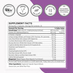 Supersmart - Neurex - Suplemento para la memoria y agilidad mental | Fórmula con Ginkgo Biloba, Bacopa Monnieri, GPC y Huperzina A | Sin OMG, sin gluten, vegano - 60 cápsulas vegetales